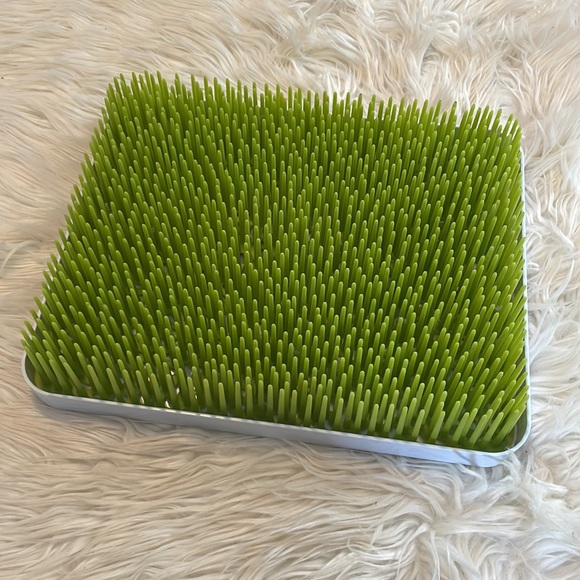 Boon baby counter top green baby bottle dryer grass stand drying rack lawn green - Picture 6 of 17